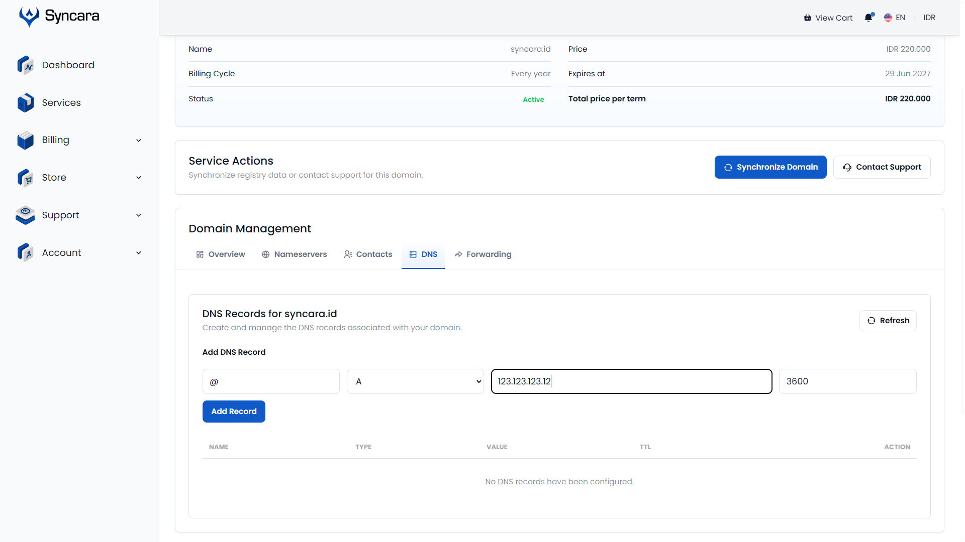 DNS Management preview